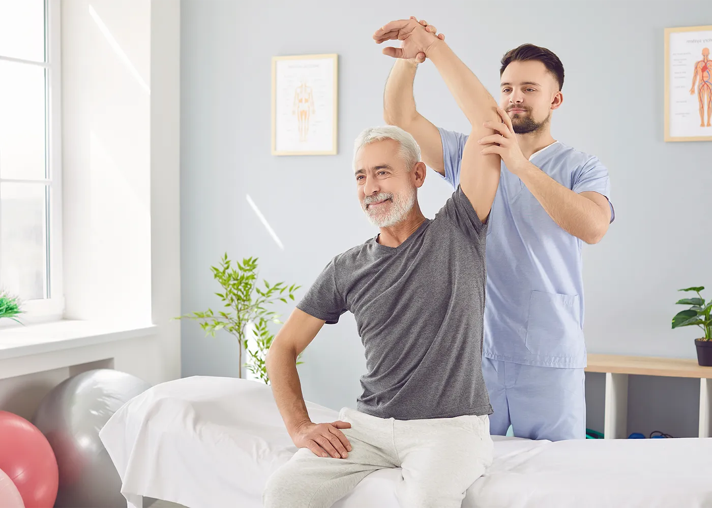 Physiotherapie bei der Praxis Nawroth